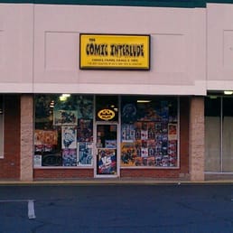 Comic Interlude store front.
