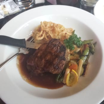 Twisted Willow - Medium rare sirloin filet in a Korbel brandy sauce. Yum! - New American Near Me - Port Washington, Wisconsin Twisted Willow - Medium rare sirloin filet in a Korbel brandy sauce. Yum! - New American Near Me - Port Washington, Wisconsin