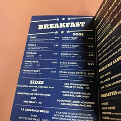 Home Plate - Menu