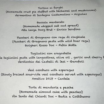 La Casa Della Pasta - Menu - Italian Near Me - Tampa, Florida
