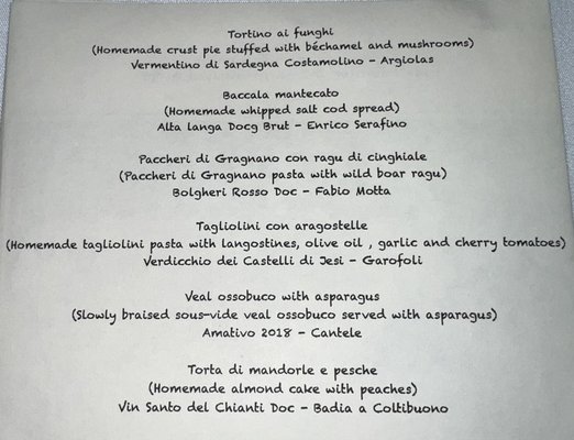 Menu photo 3 La Casa Della Pasta Tampa, FL