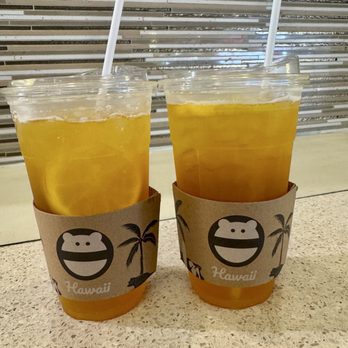 Mini Monster Cafe - Sunrise Lilikoi Tea - Coffee & Tea Near Me - Honolulu, Hawaii