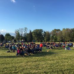 Town of Lancaster - Audience for the town band!!