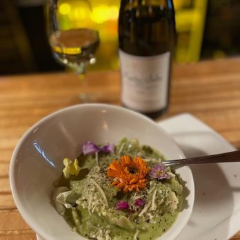 Etcetera Wine Bar - Vegan pesto ravioli - Wine Bars Near Me - San Francisco, California