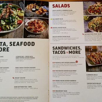 Applebee's Grill + Bar - Menu 7 - American Near Me - Edinburg, Texas Applebee's Grill + Bar - Menu 7 - American Near Me - Edinburg, Texas