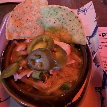 Prohibition Pig - Brisket chili! - Barbeque Near Me - Waterbury, Vermont