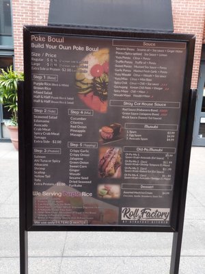 Menu photo 2 Roll Factory by Straycat Kitchen Pasadena, CA