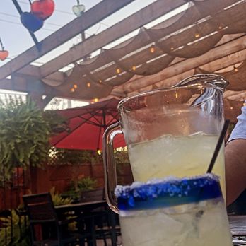 La Casita Mexicana - Margarita on the rocks at the patio - Mexican Near Me - Bell, California