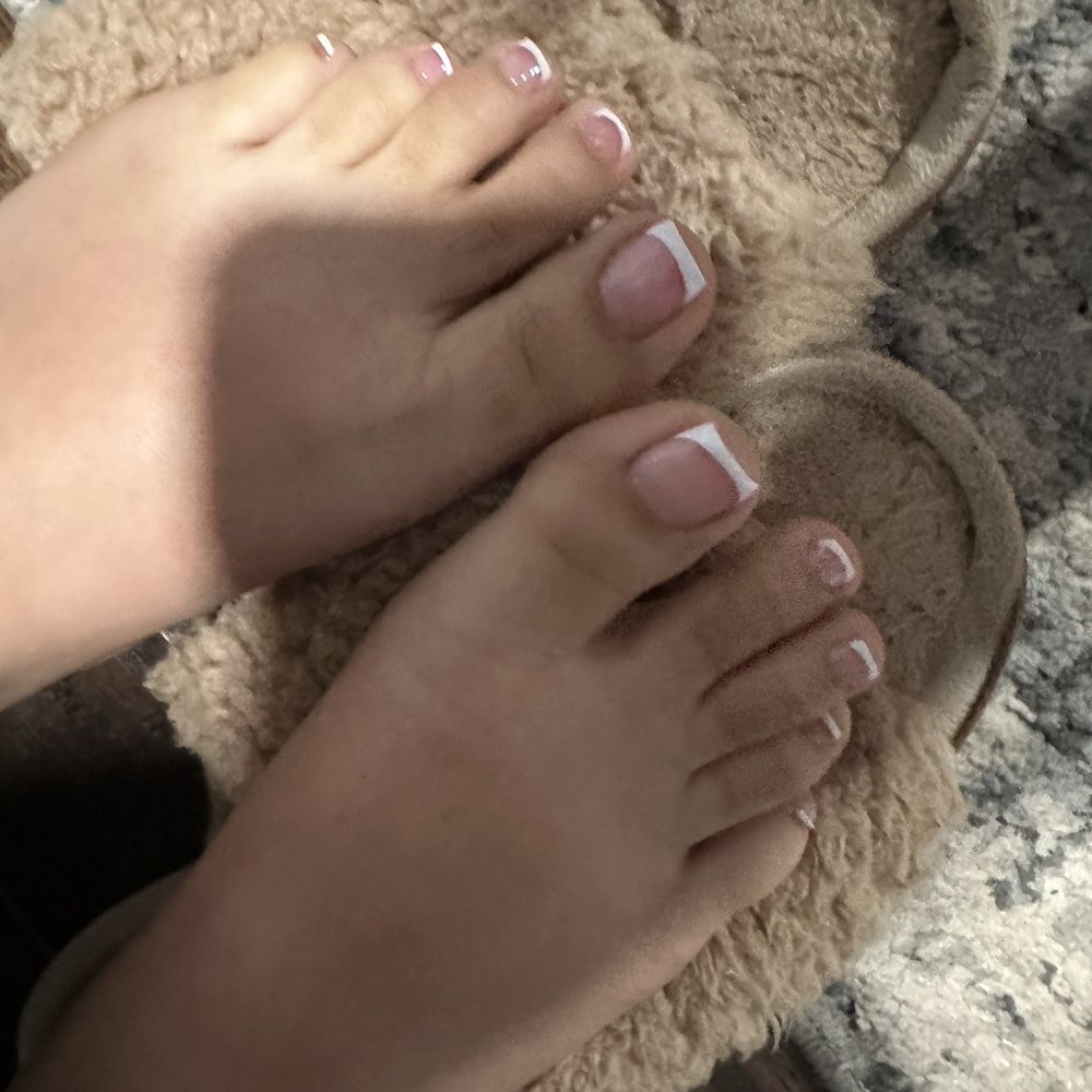 Coco Nail Bar - French tip done by Way ! - Nail Salons Near Me - Greensboro, North Carolina