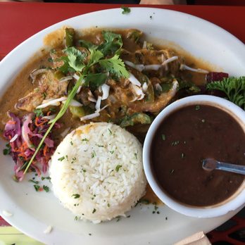 Pambiche - Pescado con Coco - with it's tasty coconut and lime sauce. - Cuban Near Me - Portland, Oregon Pambiche - Pescado con Coco - with it's tasty coconut and lime sauce. - Cuban Near Me - Portland, Oregon