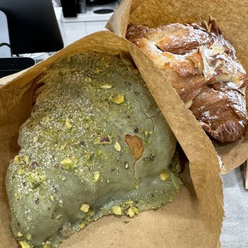 Ecuamex - matcha croissant - Coffee & Tea Near Me - Downey, California Ecuamex - matcha croissant - Coffee & Tea Near Me - Downey, California