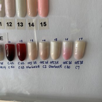 S Nails & Spa - Ombré set options - Nail Salons Near Me - Birmingham, Alabama
