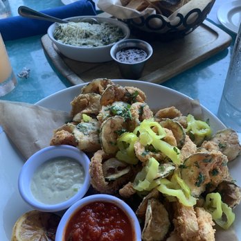 Deck 84 - Calamari and zucchini - New American Near Me - Delray Beach, Florida