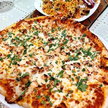Kabab & Curry Restaurant & Grill - Chicken Tikka Masala Pizza - Indian Near Me - Pittsburgh, Pennsylvania