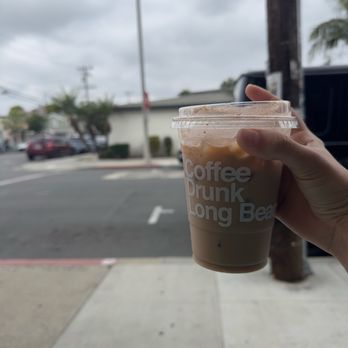 CoffeeDrunk - Iced Chai with oat milk - Coffee & Tea Near Me - Long Beach, California CoffeeDrunk - Iced Chai with oat milk - Coffee & Tea Near Me - Long Beach, California