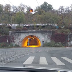 Tunel Blanka - Entrance to the tunnel at Štefánikův most