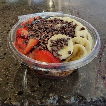 Superfood Cafe - Magic Dragon with an Acai base added banana and Caramel drizzle. Slicks child and refreshing on a hot day. - Juice Bars & Smoothies Near Me - Indian Trail, North Carolina Superfood Cafe - Magic Dragon with an Acai base added banana and Caramel drizzle. Slicks child and refreshing on a hot day. - Juice Bars & Smoothies Near Me - Indian Trail, North Carolina