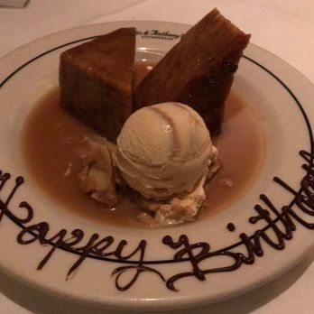 Vic & Anthony's Steakhouse - Croissant Bread Pudding with Praline Sauce - Steakhouses Near Me - Houston, Texas Vic & Anthony's Steakhouse - Croissant Bread Pudding with Praline Sauce - Steakhouses Near Me - Houston, Texas