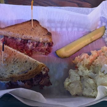 Tapper Pub - Pastrami on Rye with Potato Salad - Pubs Near Me - Tampa, Florida Tapper Pub - Pastrami on Rye with Potato Salad - Pubs Near Me - Tampa, Florida