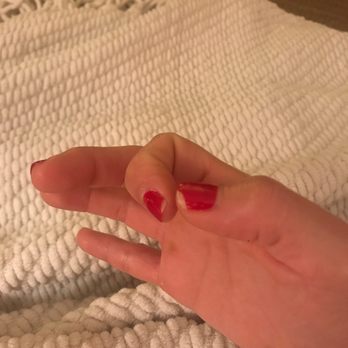 Holly and Hudson - Chipped gel polish within 3 days of service - Nail Salons Near Me - Long Beach, California Holly and Hudson - Chipped gel polish within 3 days of service - Nail Salons Near Me - Long Beach, California