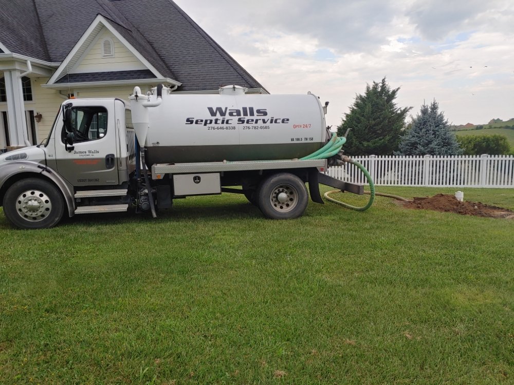 Slide of Walls Septic Pumping and Cleaning Service