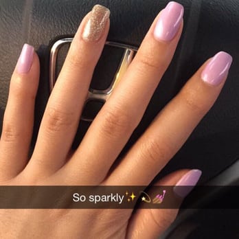 K Nails - Norco - Happy with the shape and color! - Nail Salons Near Me - Norco, California