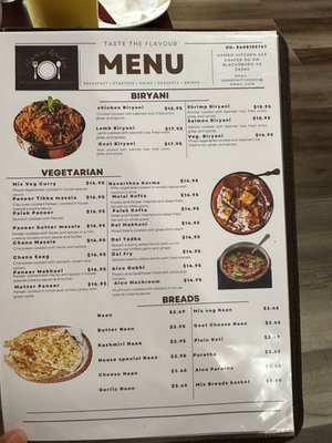 Menu photo 4 Hamro Kitchen Blacksburg, VA