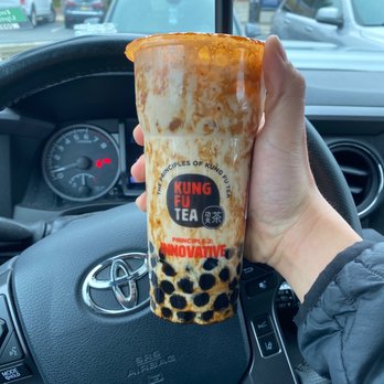 Kung Fu Tea - Cocoa  cream wow milk strike - Bubble Tea Near Me - Columbus, Georgia