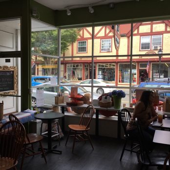Bean and Cod - people sitting at tables in a restaurant - Cafes Near Me - Falmouth, Massachusetts