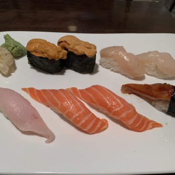 Tenzan - Uni, Scallop, Yellowtail Belly, Salmon, Eel - Japanese Near Me - New York, New York Tenzan - Uni, Scallop, Yellowtail Belly, Salmon, Eel - Japanese Near Me - New York, New York