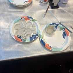 Scott Candler Library - We used Air dry clay