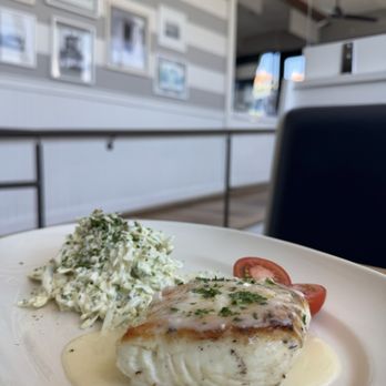 Coastal Kitchen - Halibut with Cole Slaw - New American Near Me - Dana Point, California