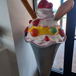 People sized sundae People sized sundae