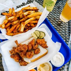 Eat Duckbill - Popcorn chicken and hand cut fries
