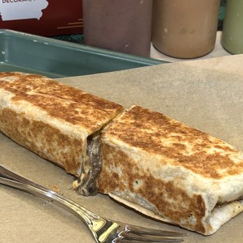 The Green Woodpecker - Bean, Cheese & Al Pastor Burrito - Tacos Near Me - Phoenix, Arizona