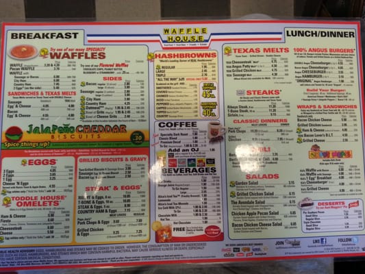 Menu photo 6 Waffle House Berkeley, MO