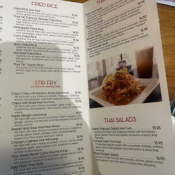 Thai Tip - Menu - Thai Near Me - Albuquerque, New Mexico