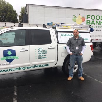 Nottingham Pest Control - $50 off the first service if you give us a bag of groceries for the food bank. - Pest Control Near Me - Tracy, California Nottingham Pest Control - $50 off the first service if you give us a bag of groceries for the food bank. - Pest Control Near Me - Tracy, California