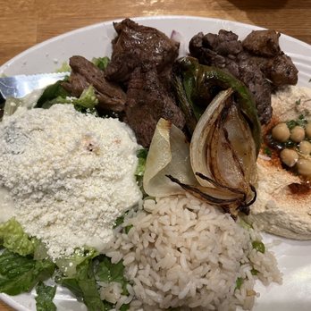 Albasha - Kabob plate/ lamb and beef - Greek Near Me - Covington, Louisiana