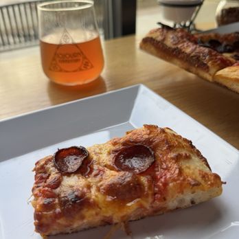 Sojourn Fermentory - Pepperoni pizza - Brewpubs Near Me - Suffolk, Virginia Sojourn Fermentory - Pepperoni pizza - Brewpubs Near Me - Suffolk, Virginia