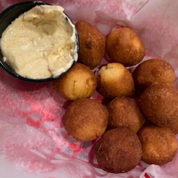 Bovine's - Complimentary sweet hush puppy type bread. - Steakhouses Near Me - Murrells Inlet, South Carolina Bovine's - Complimentary sweet hush puppy type bread. - Steakhouses Near Me - Murrells Inlet, South Carolina