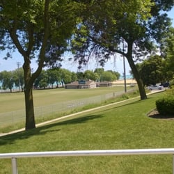 Racine Public Library - Side of the library that's facing Lake Michigan