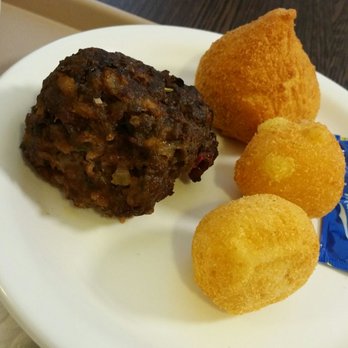 Panificadora São José - Fried meatball, coxinha with catupiry and cheese balls. The coxinha had too much dough and was quite dry. :/ - Bakeries Near Me - Joinville, South Carolina Panificadora São José - Fried meatball, coxinha with catupiry and cheese balls. The coxinha had too much dough and was quite dry. :/ - Bakeries Near Me - Joinville, South Carolina
