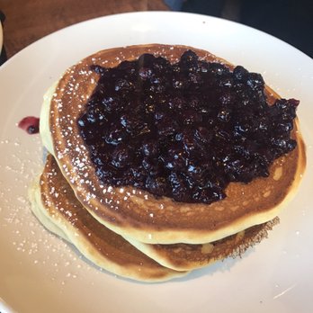 Friedman's - Blueberry Pancakes (frozen blueberries on tasteless hockey pucks) - Breakfast & Brunch Near Me - New York, New York Friedman's - Blueberry Pancakes (frozen blueberries on tasteless hockey pucks) - Breakfast & Brunch Near Me - New York, New York