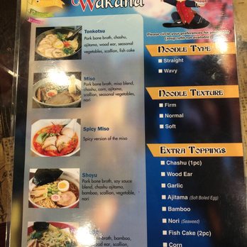 Ramen Wakana - Ramen Near Me - Egg Harbor Township, New Jersey Ramen Wakana - Ramen Near Me - Egg Harbor Township, New Jersey