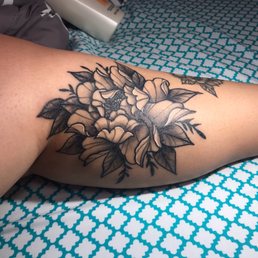Fun tattoo done by anabananaink I'm so happy with the results!
