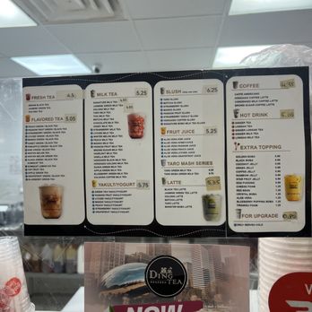 Ding Tea Rolling Meadows - Menu! - Bubble Tea Near Me - Rolling Meadows, Illinois