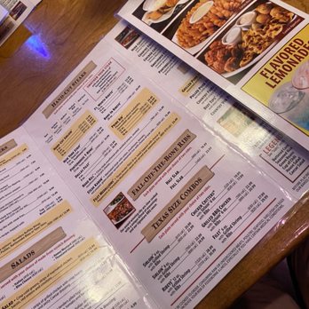 Texas Roadhouse - The menu has mostly steak, chicken, and seafood options - American Near Me - Mansfield, Texas Texas Roadhouse - The menu has mostly steak, chicken, and seafood options - American Near Me - Mansfield, Texas
