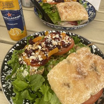 Panino - Santa Ynez - I got the lunch special with 1/2 a caprese sandwich and 1/2 a harvest salad!! Had an orange San Pellegrino to drink :) - Sandwiches Near Me - Santa Ynez, California Panino - Santa Ynez - I got the lunch special with 1/2 a caprese sandwich and 1/2 a harvest salad!! Had an orange San Pellegrino to drink :) - Sandwiches Near Me - Santa Ynez, California
