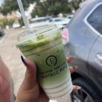 Trung Nguyen E Coffee - Banana matcha coffee - Coffee & Tea Near Me - Houston, Texas